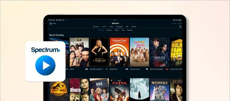 Spectrum TV app with streaming services