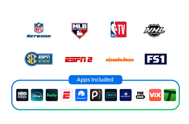 Apps included in select plus