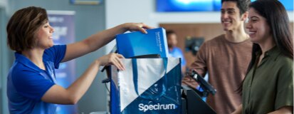 Spectrum store storefront