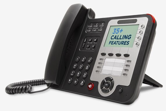 Spectrum Business Voice with 35 advanced business calling features.