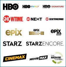 HBO, HBO Family, HBO Signature, SHOWTIME, etc
