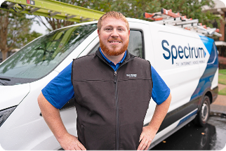 Technician by Spectrum van