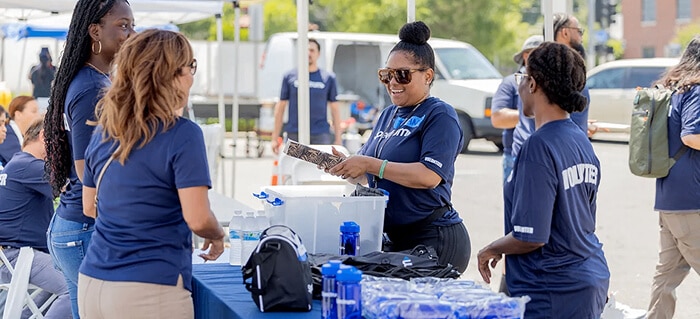 Spectrum volunteers