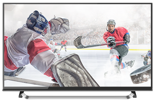 Hockey players on TV