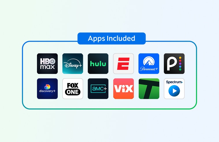 Spectrum TV Select Plus App Icons