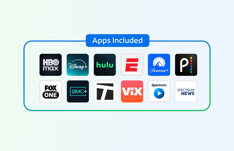Spectrum TV Select Plus App Icons