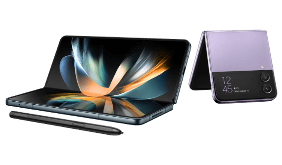 Galaxy Z Flip4 and Galaxy Z Fold4