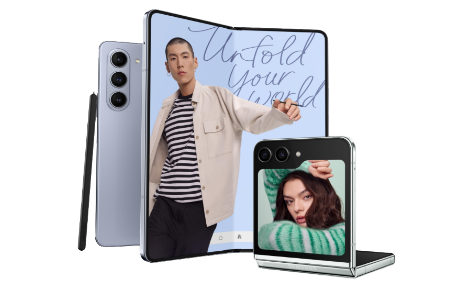 New Samsung Galaxy Fold5 and Flip5 now available at Spectrum Mobile.