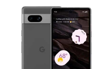 Google Pixel 7a available at Spectrum Mobile.