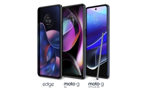 Several new Motorola smart phones ready to be ordered now at Spectrum Mobile.