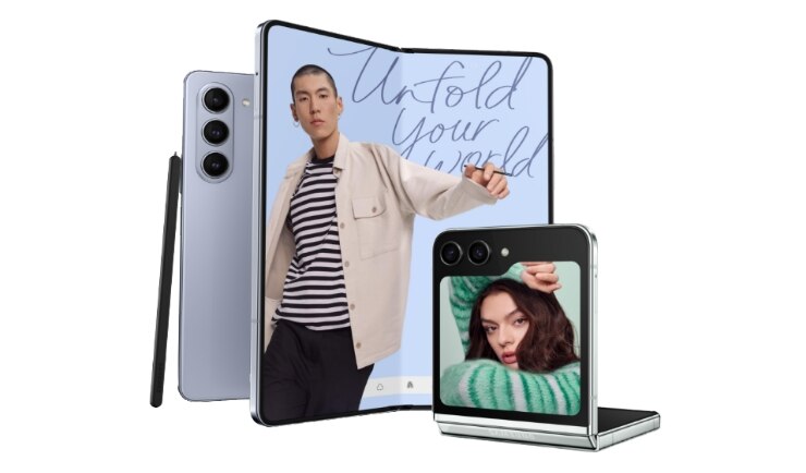 Samsung Galaxy Z Fold5 and Z Flip5 now available at Spectrum Mobile.
