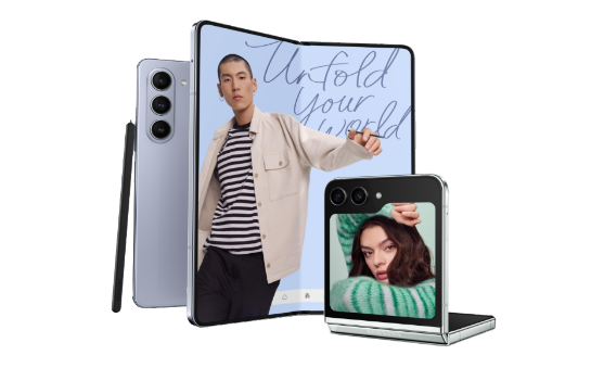 New Samsung Galaxy Fold5 and Flip5 available at Spectrum Mobile.