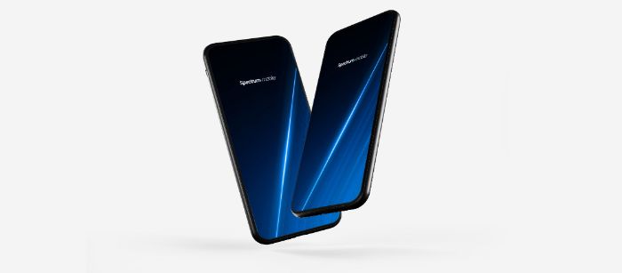 Two Spectrum Mobile cell phones 