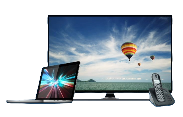 Spectrum TV and Internet on a laptop