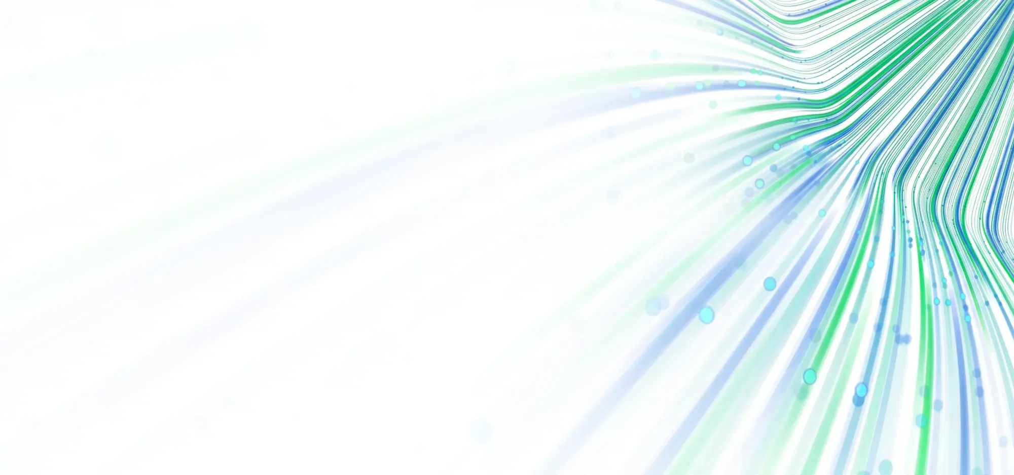 Colorful fiber optic light streaks