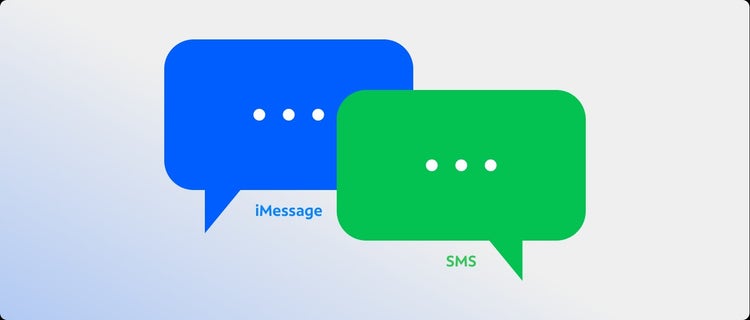 iMessage and SMS icons