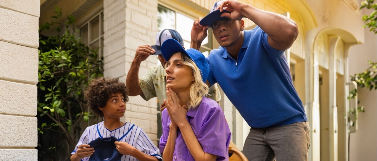 Snowboarder doing a trick in the air