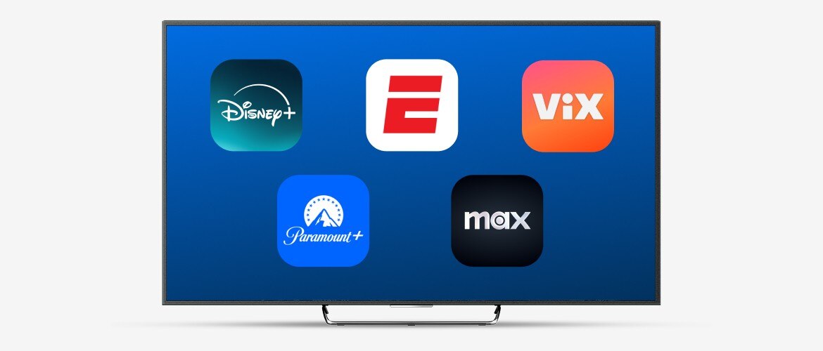 Popular streaming apps available with Spectrum TV packages